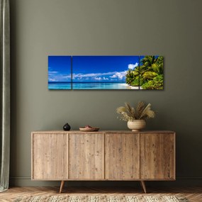 Obraz tropikalnej plaży (170x50 cm)