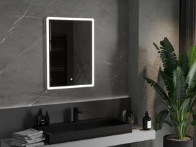 Mexen Navia lustro łazienkowe podświetlane 60 x 80 cm, LED 6000K, antypara - 9803-060-080-611-00