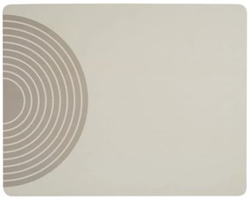 Beżowa gumowa podkładka do naczyń 50x40 cm Dima – Wenko