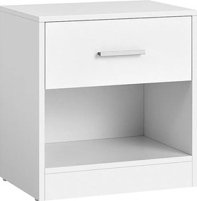 Stolik nocny 39x27,6x41 cm biały