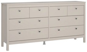 Szarobeżowa komoda 159x80x38 cm Madrid – Tvilum