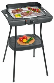 Clatronic BQS 3508 Grill stojakowy/stołowy BBQ s odkládací poličkou