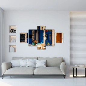 Obraz - Greckie posiedzenie (125x70 cm)