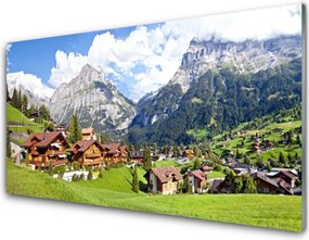 Panel nad blat kuchenny Osada U Podnóża Gór