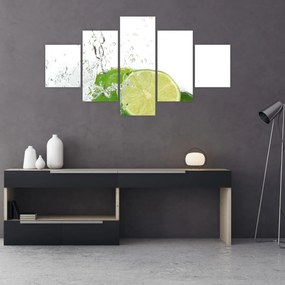 Obraz - Soczyste cytryny (125x70 cm)