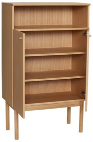 Szafka w dekorze dębu w naturalnym kolorze 80x135x42 cm Ulterior – Hübsch