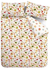 Brązowa pościel dwuosobowa 230x220 cm Autumn Pumpkins – Catherine Lansfield