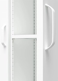 Biała metalowa szafa 90x185 cm Mission District – Støraa