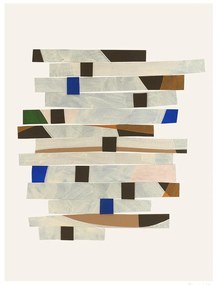 Plakat 50x70 cm Cut up Stripes – Berit Mogensen Lopez – The Poster Club