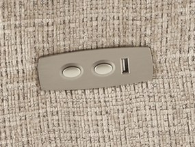 Fotel rozkładany elektrycznie Amore Halmar