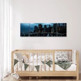 Obraz  - Widok na drapacze chmur Nowego Jorku (170x50 cm)