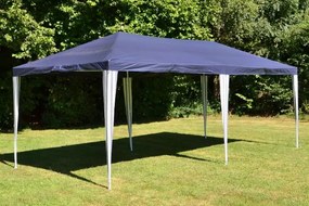 Namiot ogrodowy 3×6 m – niebiesko-biały, skład