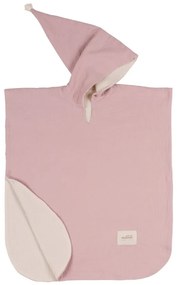 Różowe muślinowe poncho dziecięce rozmiar M – Malomi Kids