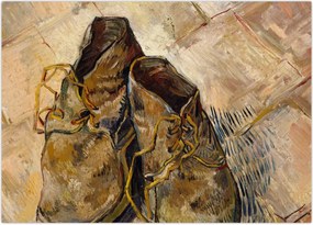 Obraz - Vincent van Gogh, Shoes, reprodukcje (70x50 cm)