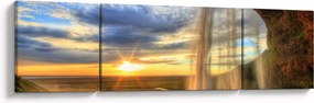Obraz - Wodospad (170x50 cm)