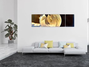 Obraz zamrożonej bańki (170x50 cm)