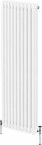 Tradycyjny grzejnik 3-kolumnowy - 1800 x 472 mm - biały