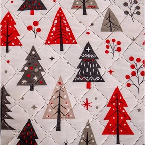 Narzuta na łóżko MERRY TREE, kolorowa Rozmiar: 220 x 240 cm
