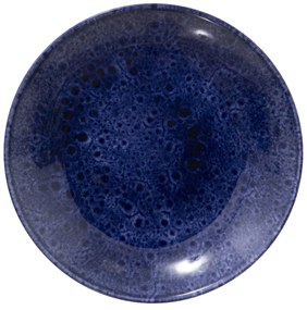 Talerzyk do ciasta z kamionki CASA, granatowy, Ø 21 cm