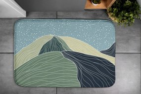 Dywanik antypoślizgowy do łazienki Dywanik antypoślizgowy do łazienki Geometryczny Krajobraz