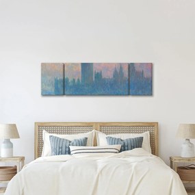 Obraz - Claude Monet, The Houses of Parliament, Sunset, reprodukcje (170x50 cm)