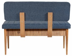 Ławka Vina Dark Blue i Atlanitc Pine
