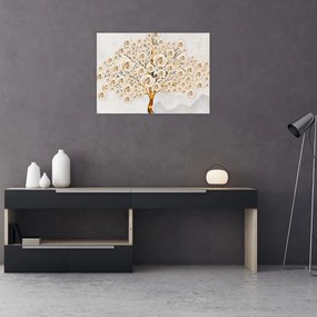 Obraz drzewa kwiatowego (70x50 cm)