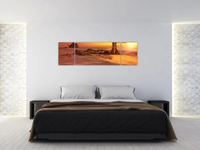 Obraz - Zachód słońca (170x50 cm)