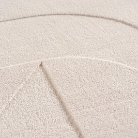 Kremowy dywan odpowiedni do prania 200x290 cm Pompei 1614 – Ayyildiz Carpets