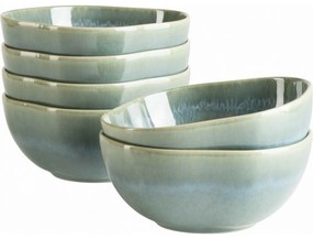 Zestaw misek Cordelia Atacama Green Textura 16 cm,6 szt.