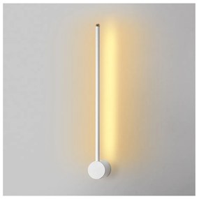 Biały kinkiet LED ø 7 cm Sword – Opviq lights