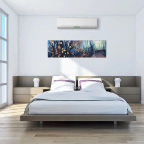 Obraz - Promienie jesiennego słońca (170x50 cm)