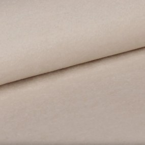 Łóżko LUX tapicerowane z pojemnikiem i zagłówkiem w tkaninie AMON 17 kolor PIASKOWY DOMOHOME