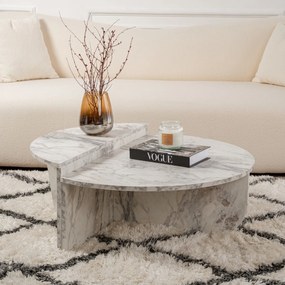 Stolik kawowy Orion Freesia Marble