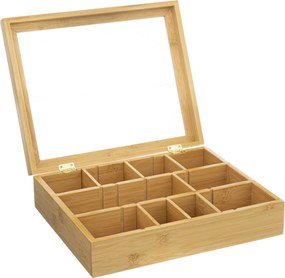 Herbaciarka bambusowa, 12 przegródek