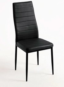 Pakiet 4 krzese Lauter ze sztucznej skóry