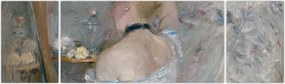 Obraz - Berthe Morisot, Woman at Her Toilette, reprodukcje (170x50 cm)