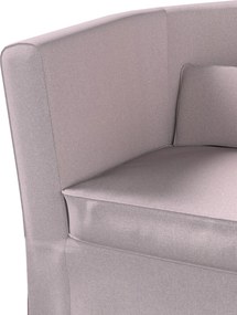 Pokrowiec na fotel Ektorp Tullsta kolor różowy tkanina strukturalna