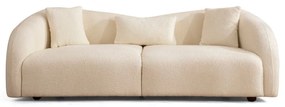 Kremowa sofa 236 cm Venedik – Artie