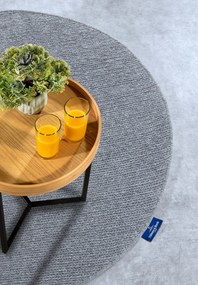 Dywan wełniany Villeroy &amp; Boch szary koło 200 cm x 200 cm