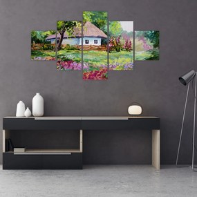 Obraz - Domek (125x70 cm)