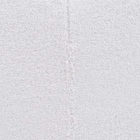 Krzesło do jadalni MCW-K33 (zestaw 2 sztuk),  bouclé-biały