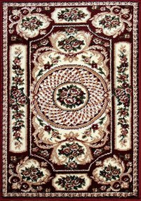 Dywan Liwia Plony Persefony bordo 150x230 Prostokąt