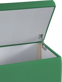 Skrzynia tapicerowana kolor zielony