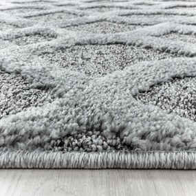 Dywan nowoczesny 3D La Casa szary 200 cm x 290 cm