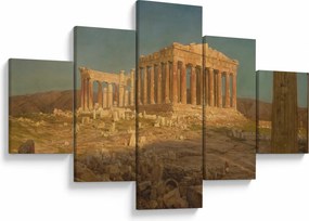 Obraz - Frederic Edwin Church, The Parthenon, reprodukcje (125x70 cm)