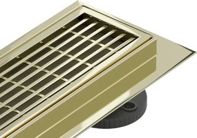 Mexen Flat M33 odpływ liniowy 90 cm, złoty - 1533090-15
