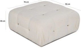 Taboret Bubble Pouffe Beige
