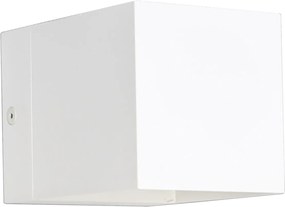 Nowoczesna lampa ścienna biała - Transfer