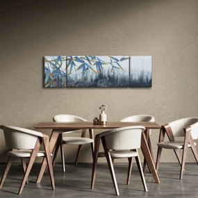 Obraz - Bambus na ścianie (170x50 cm)